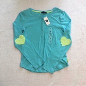 NWT Girls Gap long‎ sleeve top